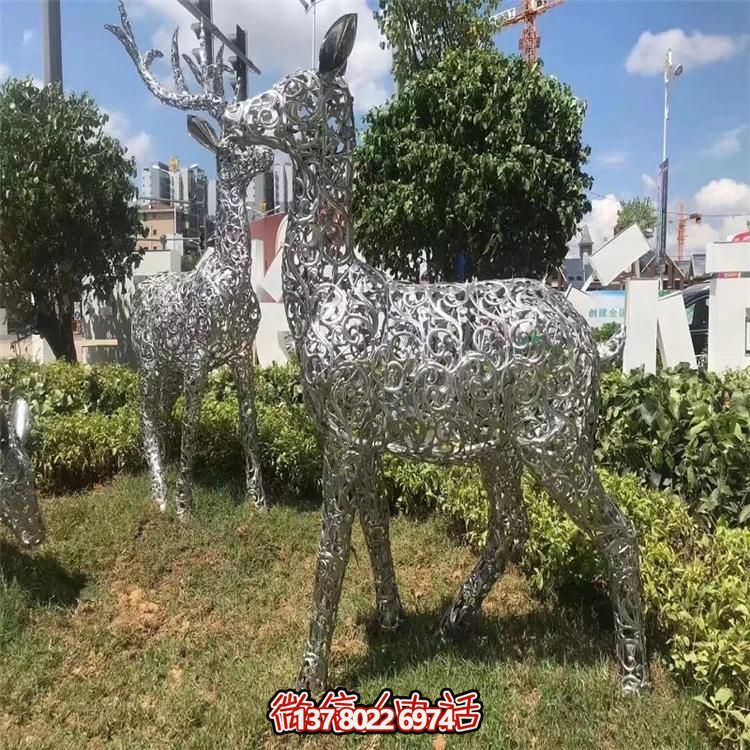 LED梅花鹿雕塑照明，景觀照明設(shè)計(jì)體驗(yàn)