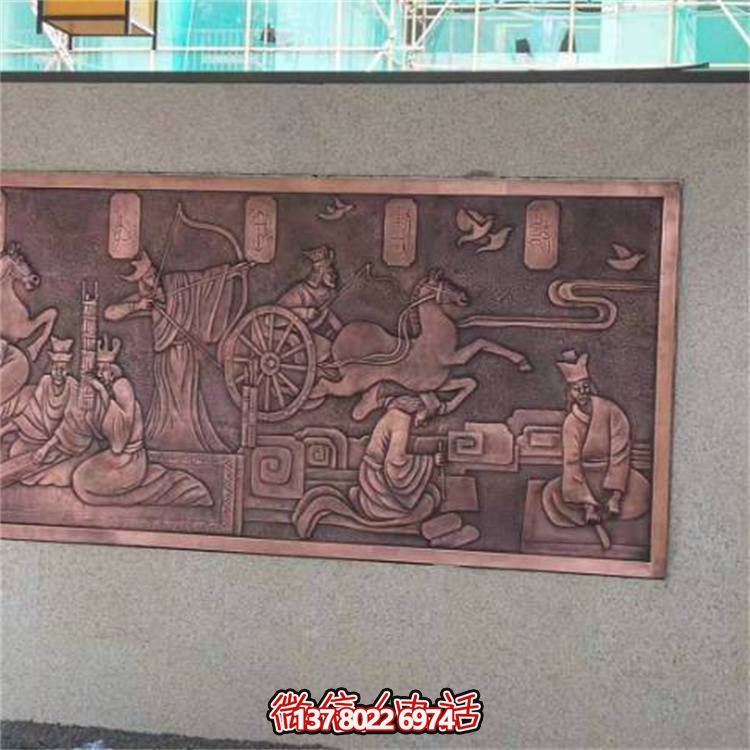 全方位視覺藝術裝飾——室內(nèi)外雕塑、浮雕、壁畫、銅雕的完美結合