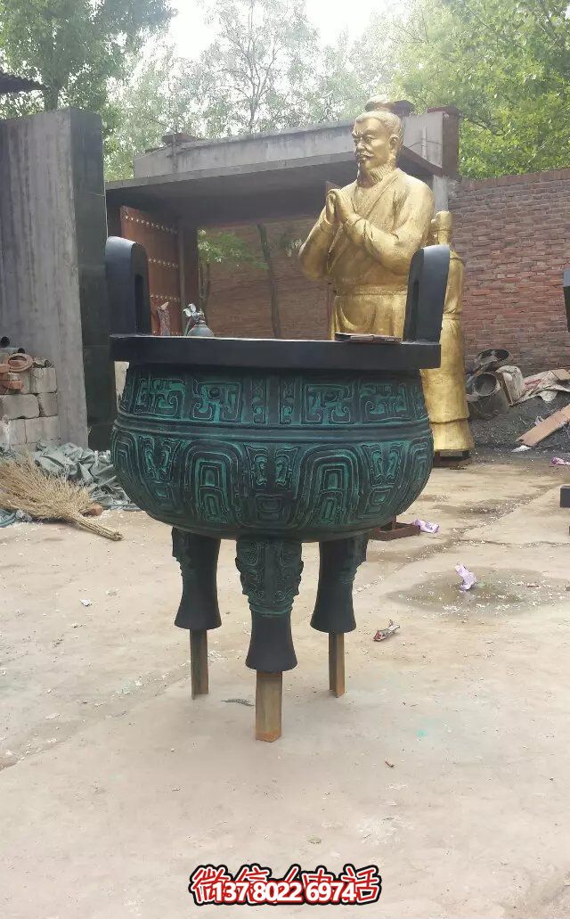 精美青銅雕塑，提升寺廟文物景觀