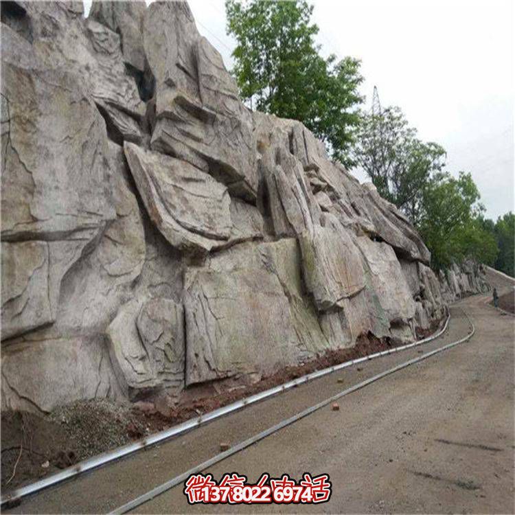 美輪美奐的景觀石，改善戶外街道路邊大型景觀