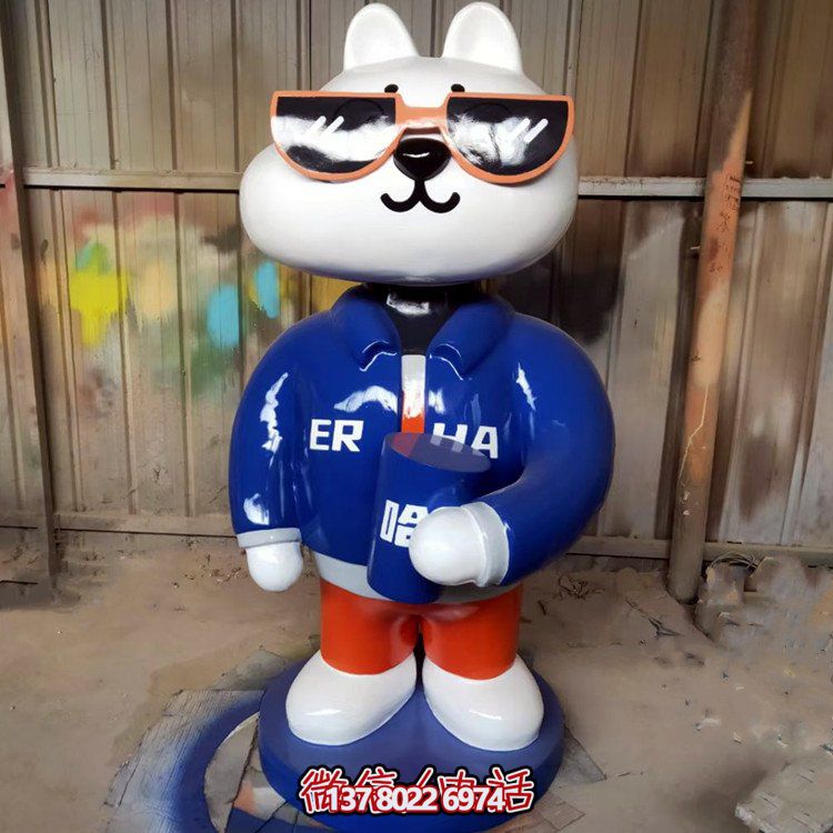 藝術(shù)玻璃鋼彩繪動(dòng)物雕塑——讓商場(chǎng)、網(wǎng)店、紅店變身藝術(shù)館