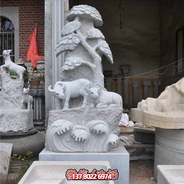 精美雕刻大理石景觀擺件，為您的園林小區增添獨特風采