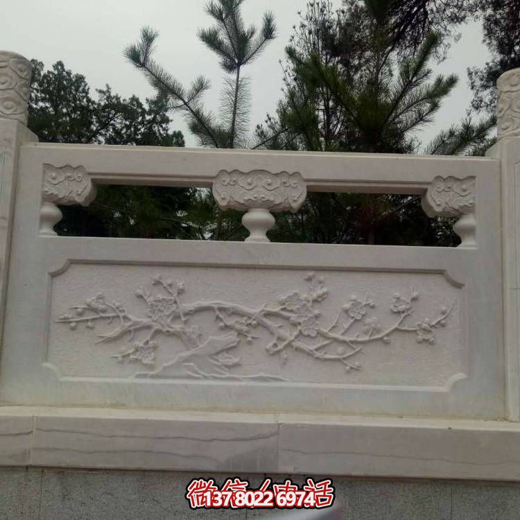 大理石石雕欄桿，給你一個安全且美麗的橋邊