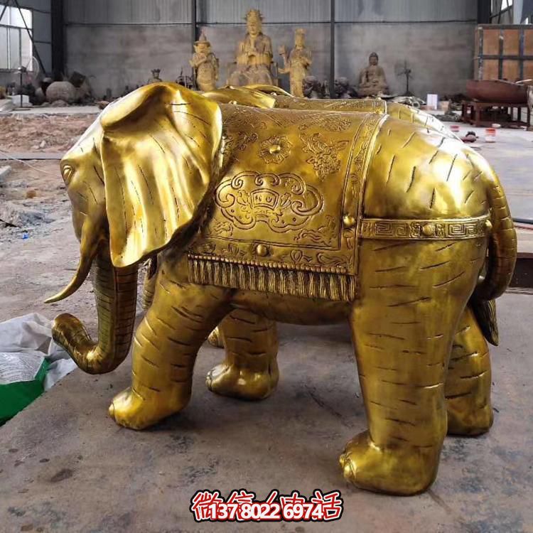 營造濃厚歐式氛圍的大型動物景觀鎮宅擺件