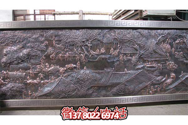 清明上河圖浮雕，欣賞千年藝術精髓