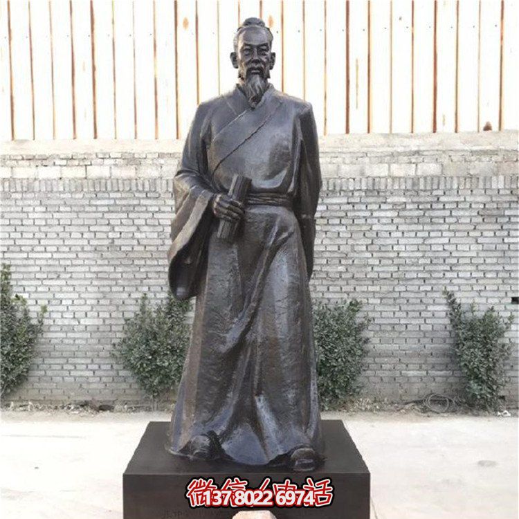 古代人物鑄銅雕塑，讓您感受古代典故的魅力！