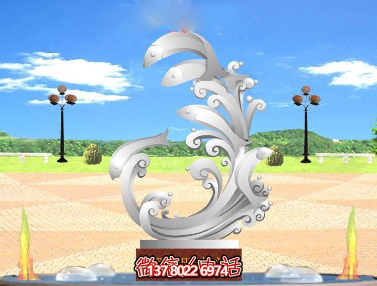 玻璃鋼雕塑魚躍龍門傳承古老傳統，展示創意美感