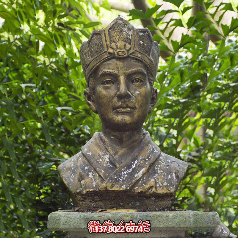 世界名人紙神純銅雕頭像蔡倫雕塑 世界名人紙神純銅雕頭像蔡倫雕塑