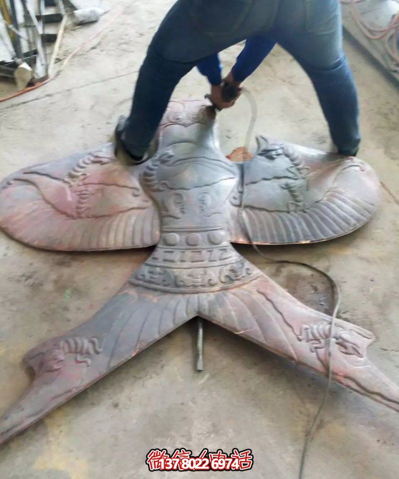 園林景區(qū)海邊擺放原色拋光不銹鋼風箏雕塑 園林景區(qū)海邊擺放原色拋光不銹鋼風箏雕塑