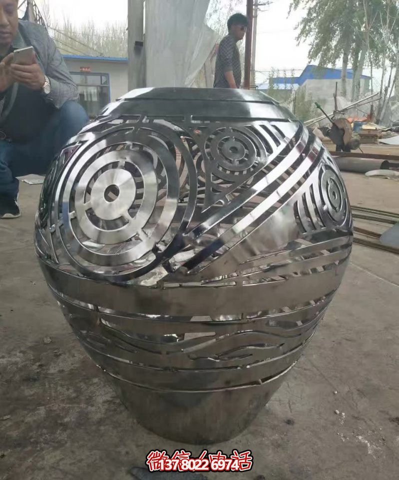不銹鋼藝術水缸不銹鋼鏤空景觀缸雕塑 不銹鋼藝術水缸不銹鋼鏤空景觀缸雕塑