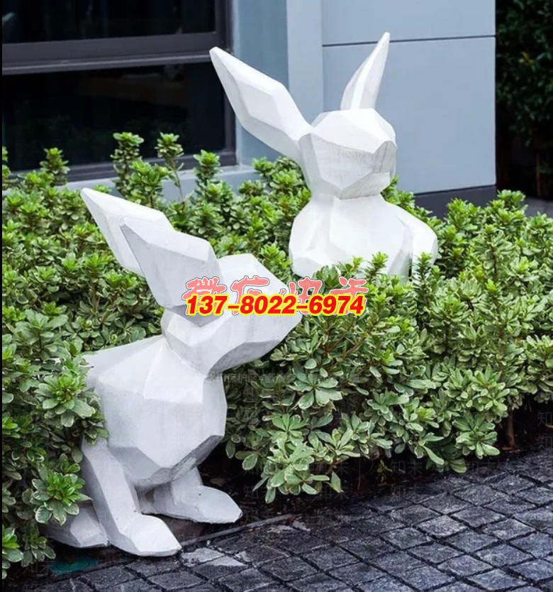 林間稚兔?幾何詩行